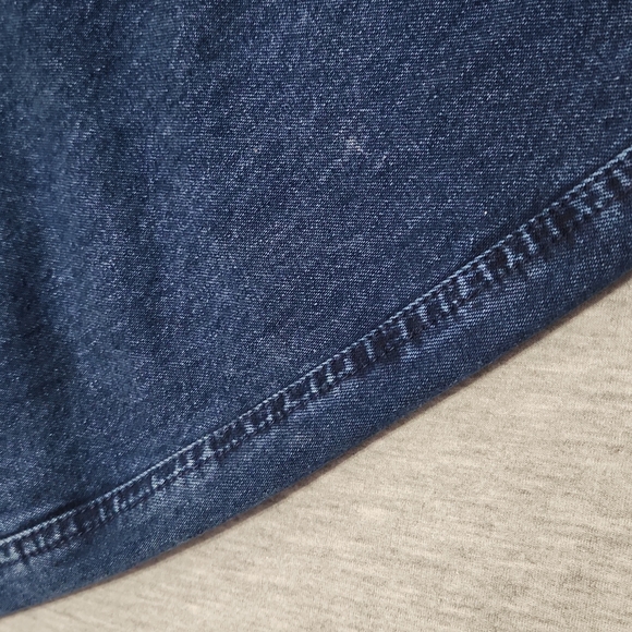 Vintage Brittania High Rise Tapered Leg Dark Blue Wash "Mom" Jeans - Picture 16 of 16